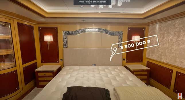 Image for article titled Take A Tour Of Vladimir Putin's $100M Superyacht