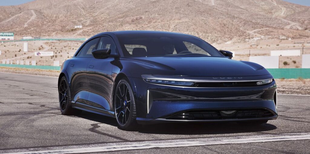 2024 Lucid Air Sapphire Delivers Face-Punching Performance