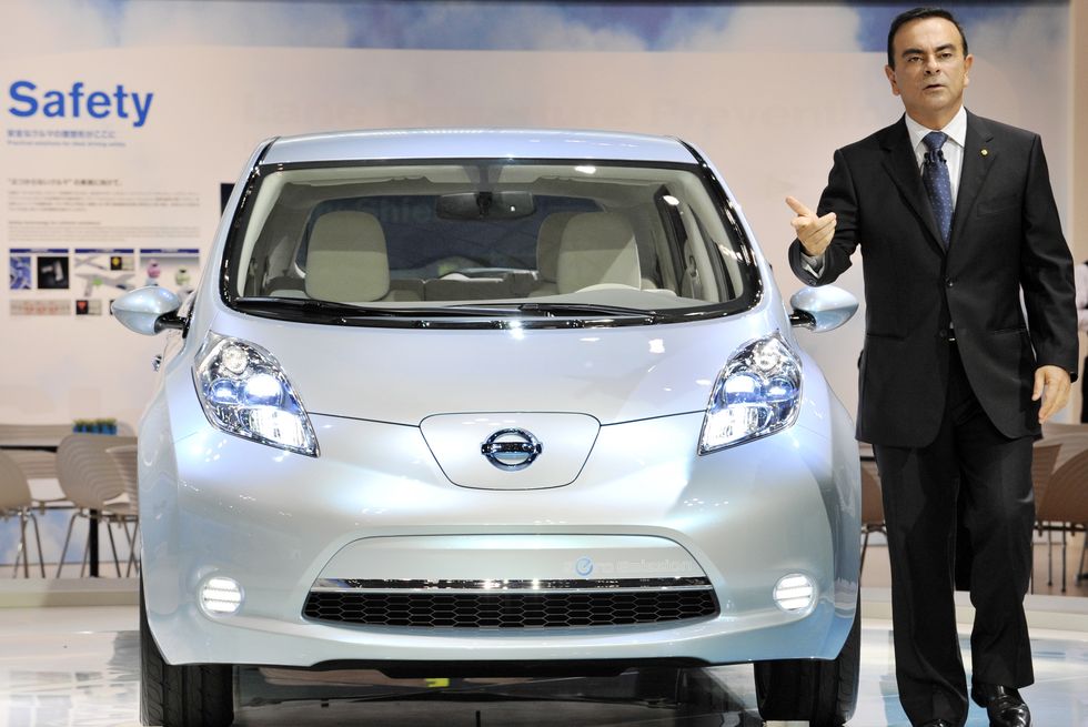 japan's auto giant nissan motor presiden