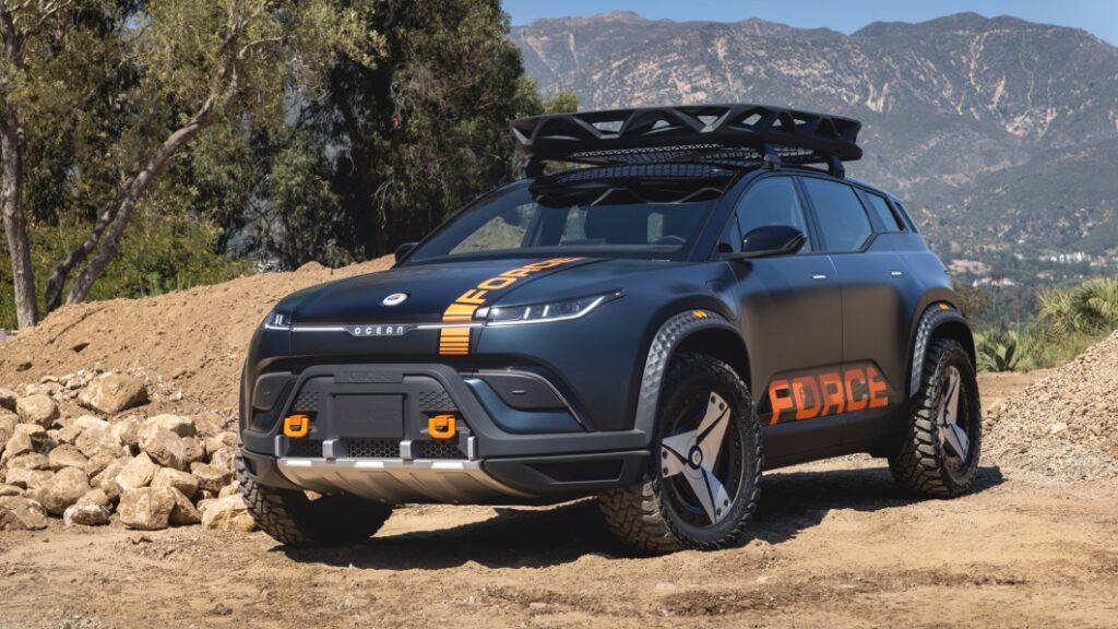 Fisker Ocean gets a rugged Force E Off-Road package