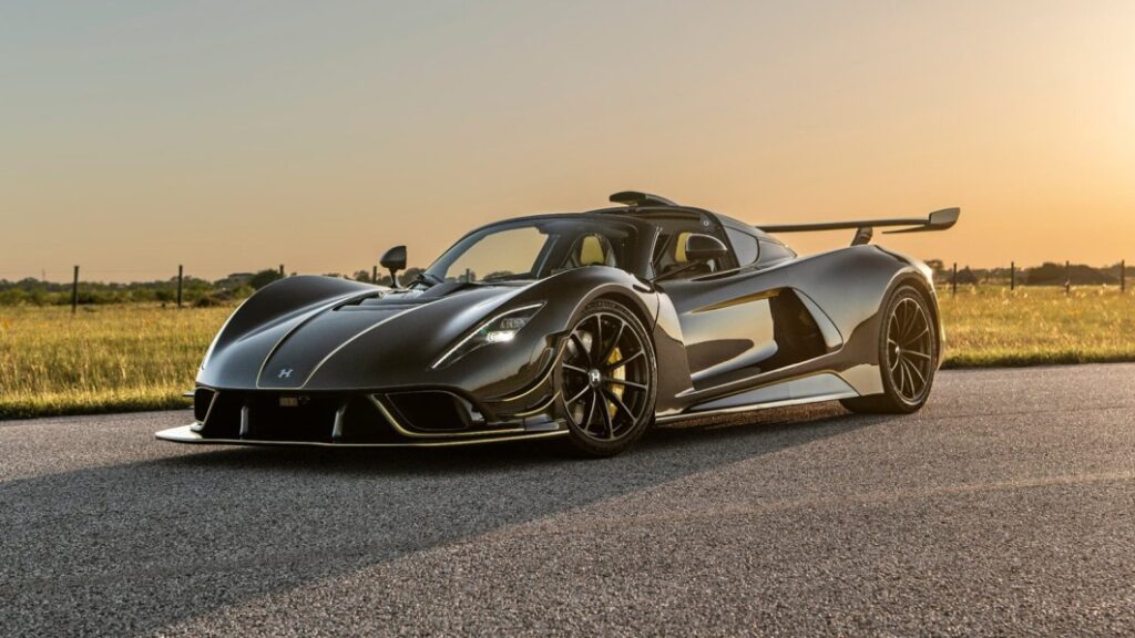 Hennessey Venom F5 Revolution Roadster unveiled with 1,817 horsepower of pure poison