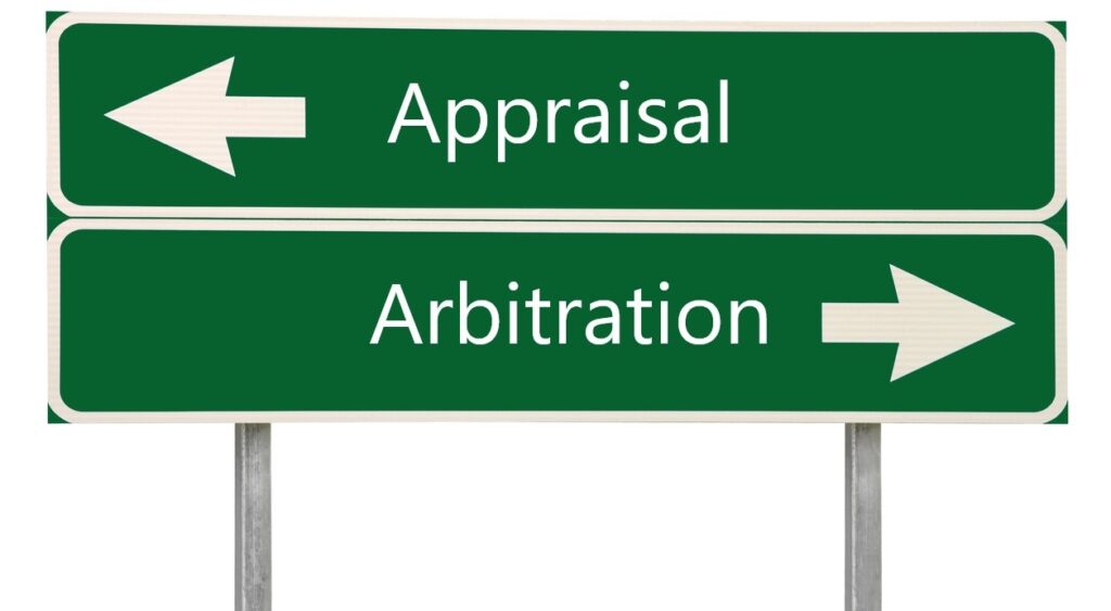 arbitration-appraisal-road sign-cropped2-iStock-185884645