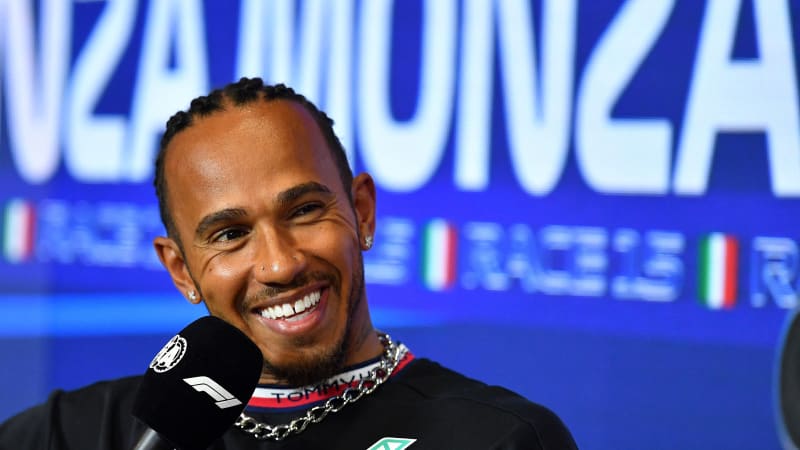 Lewis Hamilton extends contract with Mercedes to race F1 into his 40s