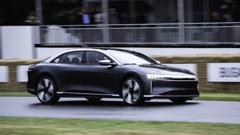 Lucid Air prices slashed amid heating competition