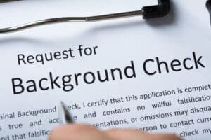 Background checks for medical licenses