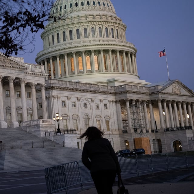The U.S. Capitol in Washington, DC, where Congress meets