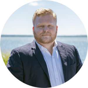 "One of three kids, I was the least interested in insurance"