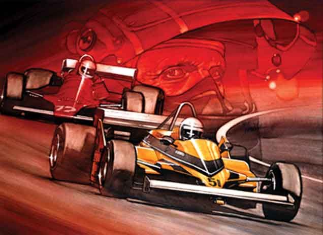 Pole Position art pole position art