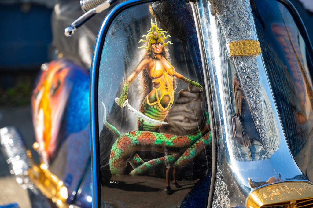 Lambretta custom artwork