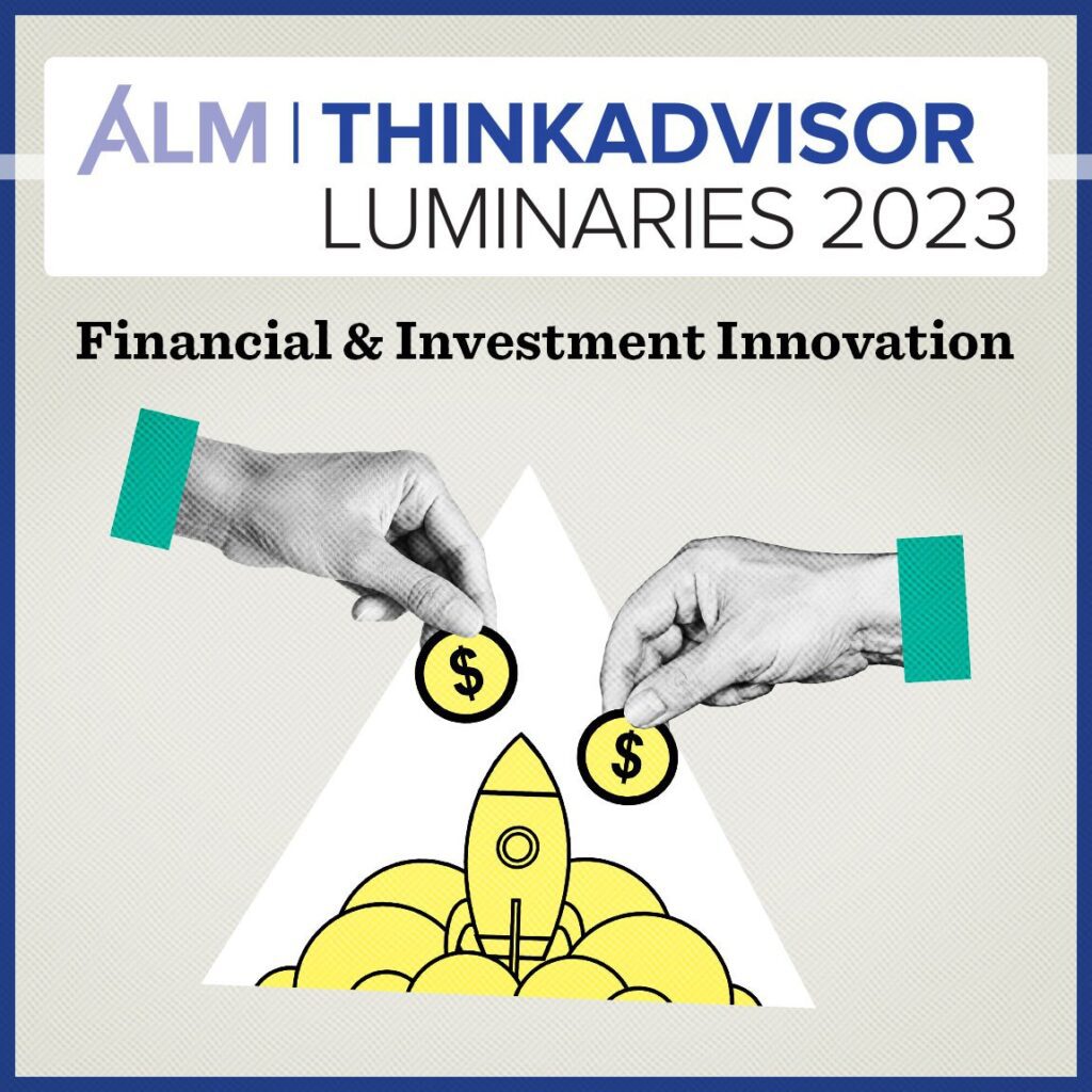 LUMINARIES 2023 Finalists: Financial & Investment Innovation &mdash; Firms, Group 1