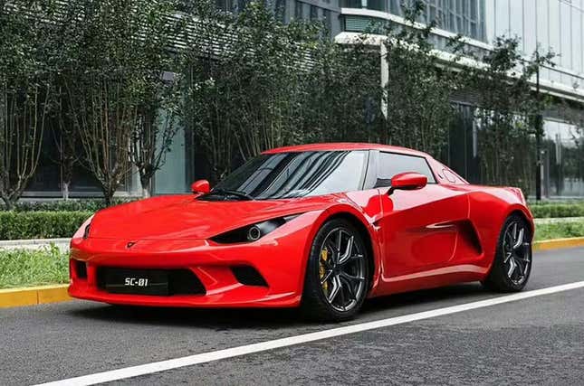 Image for article titled This $41,000 China-Only EV Sports Car Has All The Right Specs