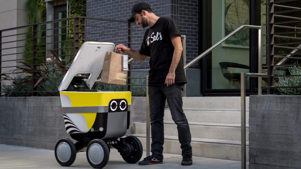 Food Delivery Robots Record Camera Footage To Send To The LAPD: Report