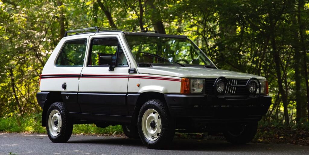 1985 Fiat Panda 4x4, Europe's Baby Off-Roader, up for Auction on Bring a Trailer