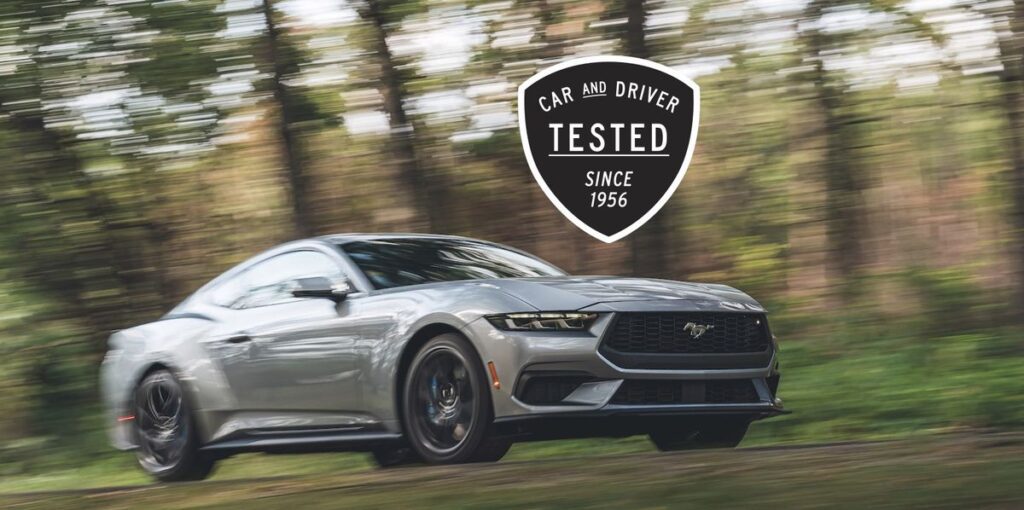 2024 Mustang EcoBoost Is the Quickest Four-Cylinder Stang We've Tested