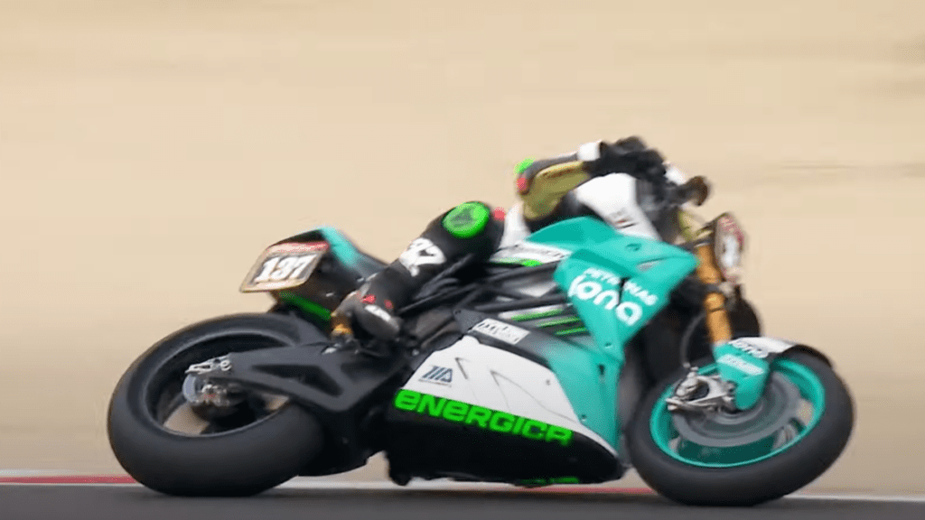 Energica Rider Grabs First Electric Podium In MotoAmerica History At COTA Round