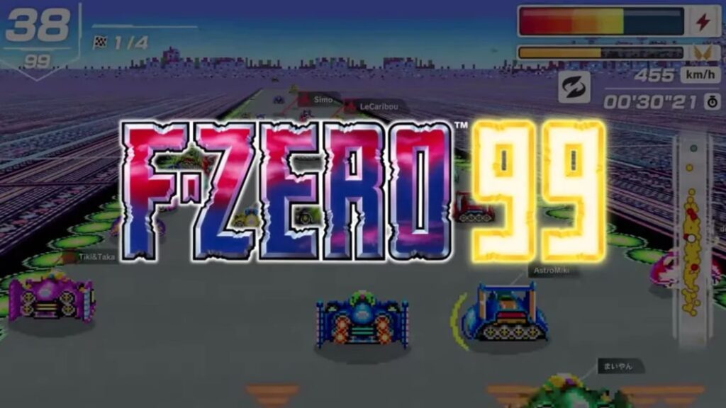 F-Zero 99 blends the classic Nintendo racer with utter chaos