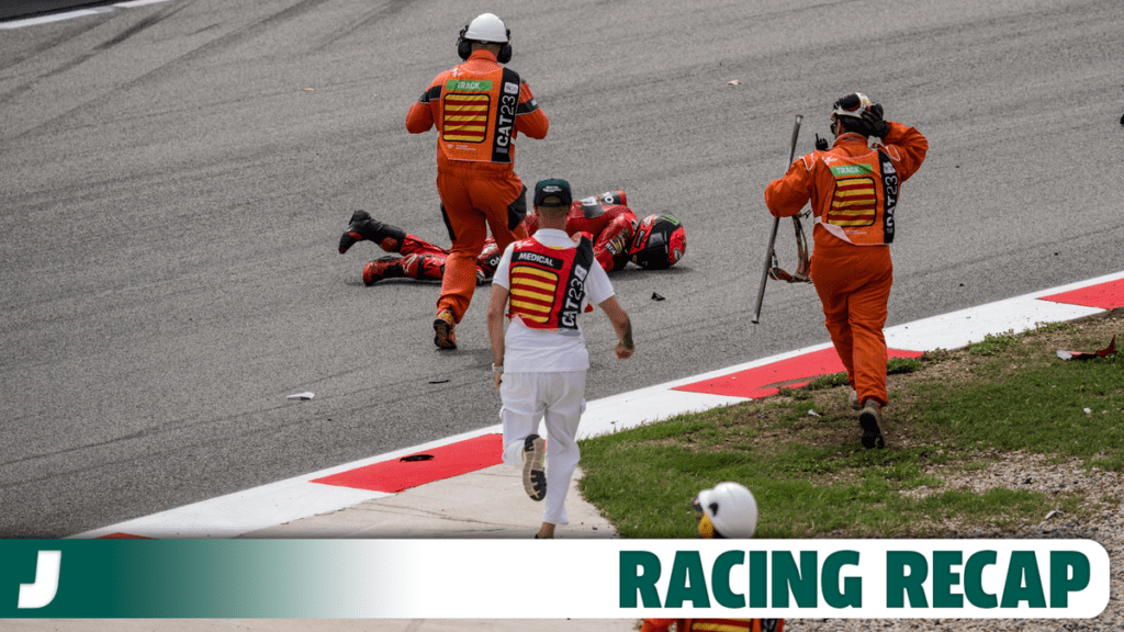 MotoGP Champion Run Over In Barcelona GP Crash