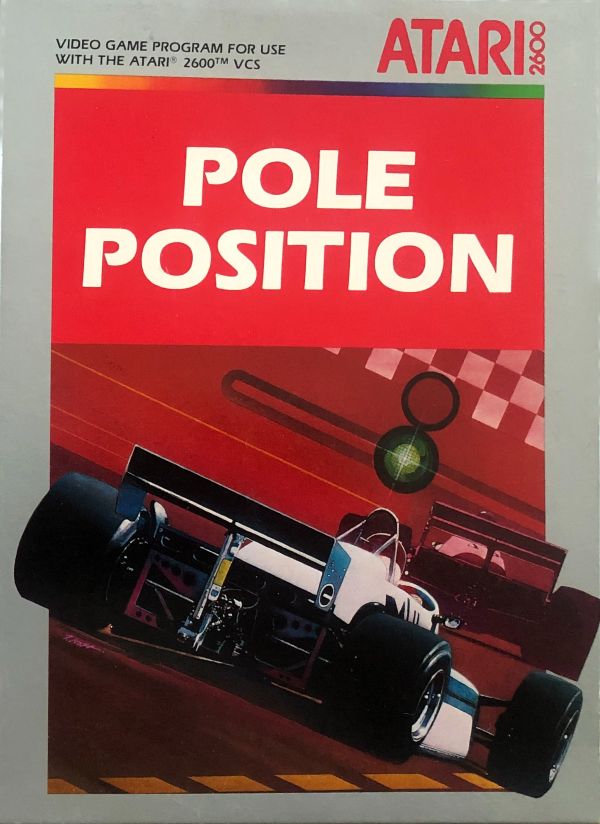 Cover art of Pole Position for the Atari 2600 cover art of pole position for the atari 2600