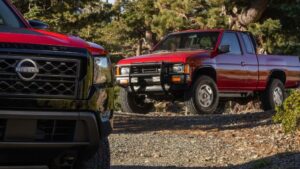 Nissan Hardbody teased as a modern take on a retro truck