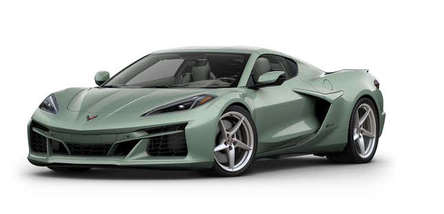 Image for article titled The Corvette E-Ray Is The Half-Price American Answer To Porsche's 911 Turbo S