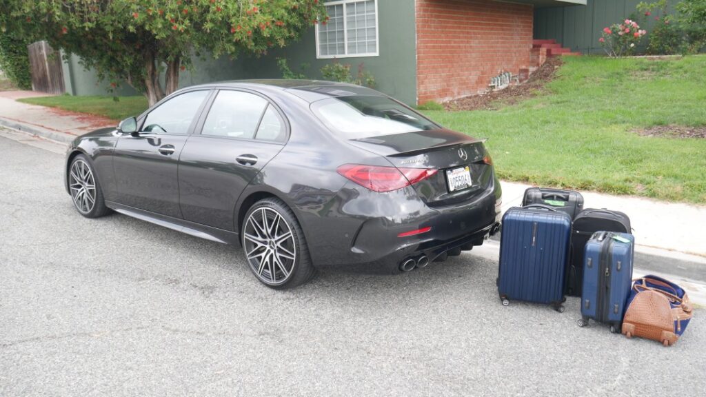 Mercedes-Benz C-Class Luggage Test: How big is the trunk?