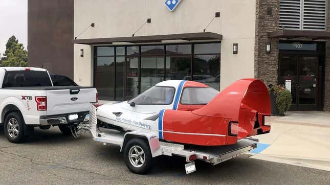 Image for article titled Here's Your Chance To Buy A Rare Rotary-Powered Pizza Car