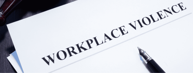 Violence in the Workplace Header