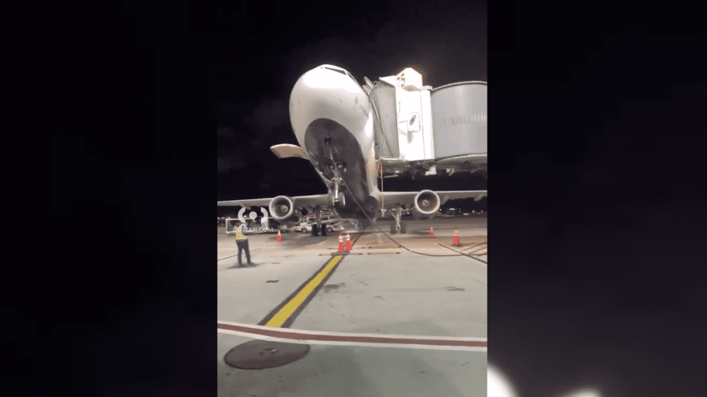 JetBlue Airplane Pops A Wheelie At The Gate After ‘Shift In Weight And Balance’