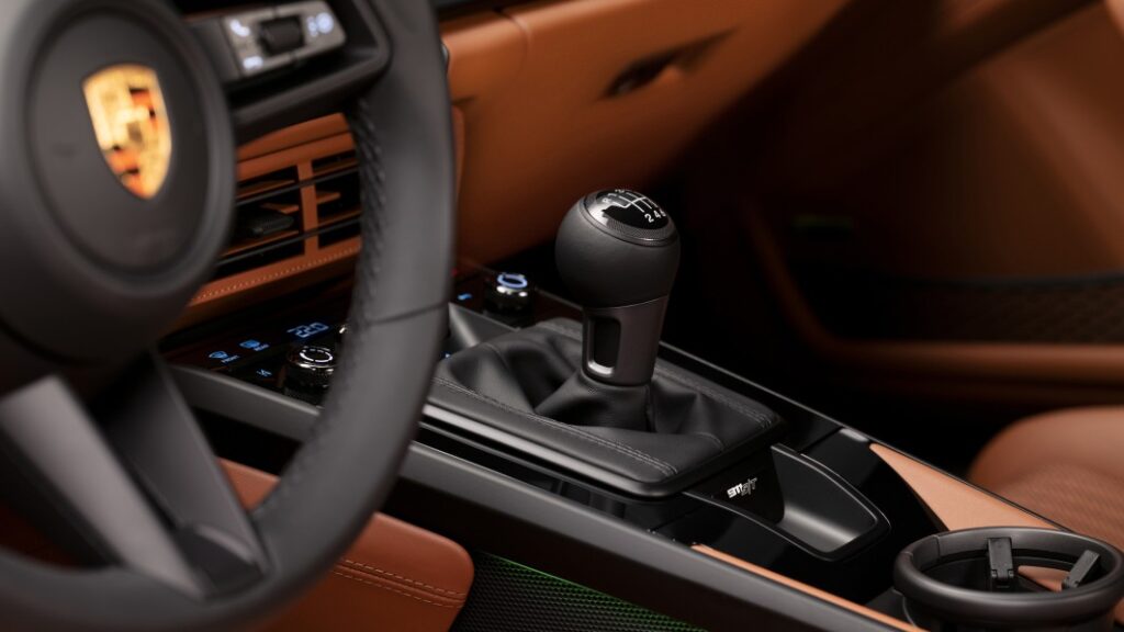 Porsche remains committed to the manual transmission