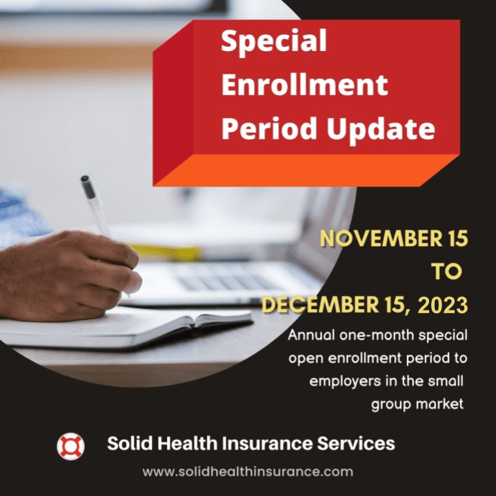 Special enrollment for small businesses