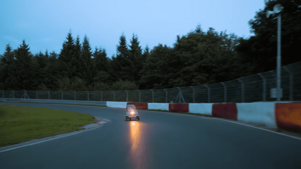 This Maniac's Lap Of The Nürburgring In A Peel P50 Is The Most Absurd Thing You'll See Today