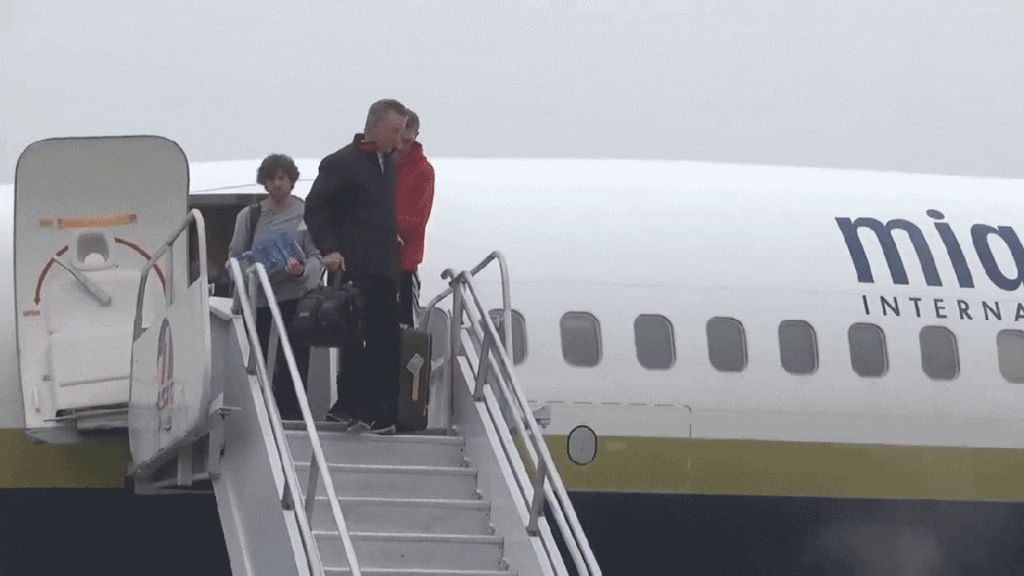 Tommy Tuberville Falling Off A Plane Is The Best Thing We've Seen Since The Cop Slide