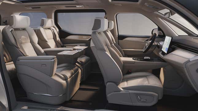 Image for article titled 2025 Volvo EM90 MPV Marks The Debut Of The First Volvo Minivan