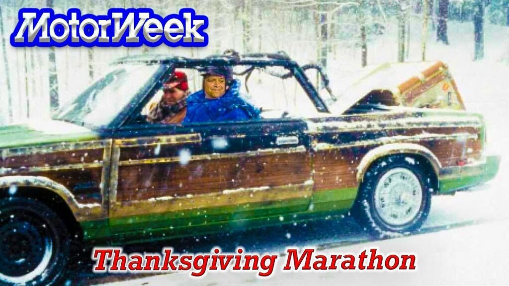 MotorWeek Thanksgiving Retro Review Marathon Is The Perfect Way To Drowning Out Family Drama