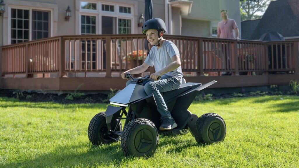 $1,900 Tesla Cyberquad is on sale again, now less likely to injure children