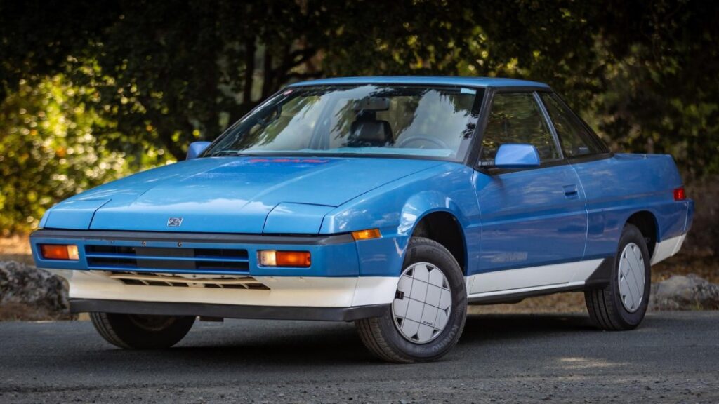 1985 Subaru XT, the BRZ's long-lost ancestor, pops up on Cars & Bids