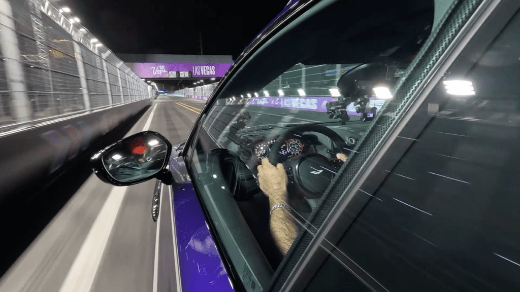 Watch This Super SUV Tear Up The Vegas Grand Prix Track