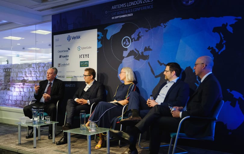 Video from Artemis London 2023. Cyber catastrophe bond developments panel