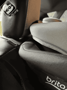 Britax Poplar headrest interference 2016 Ford Fiesta ST Britax Poplar headrest interference 2016 Ford Fiesta ST