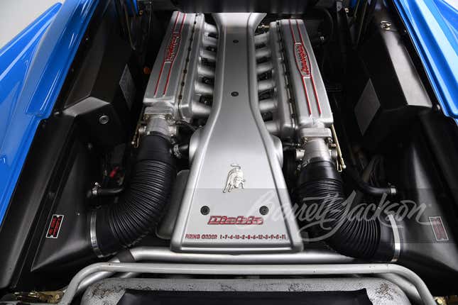 Image for article titled Donald Trump’s Old Lamborghini Diablo VT Roadster Sells For $1.1 Million