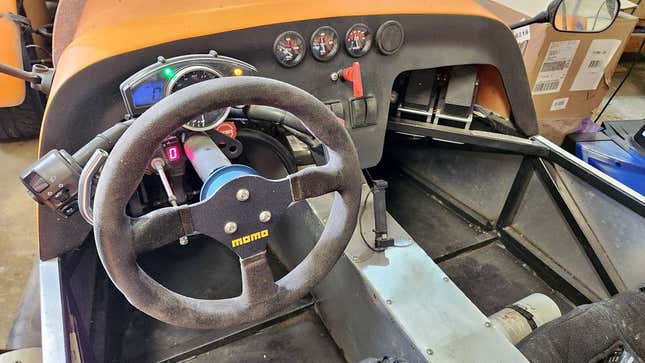 Image for article titled This Motorcycle-Powered Lotus Seven Clone Might Be Worth A Crash Diet