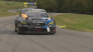 Watch Scott Speed Set A VIR Track Record In Subaru's Unrestricted Airslayer Race Car