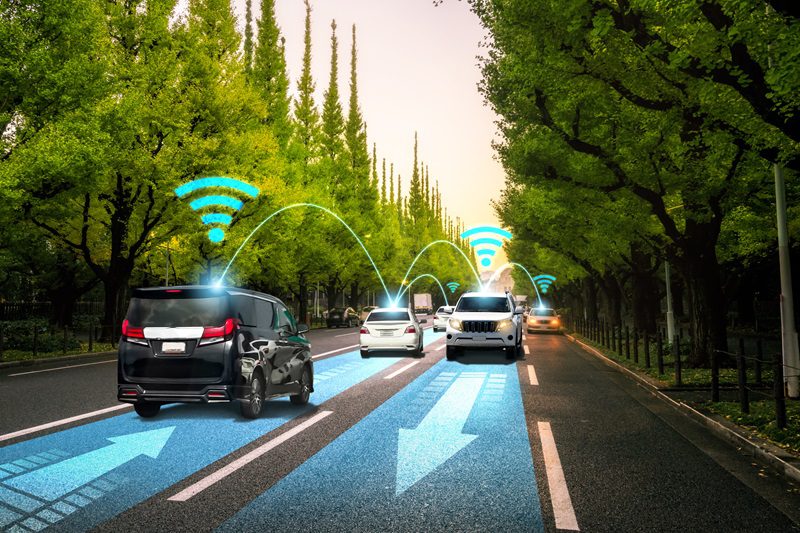 Autonomous car sensor system concept for safety of driverless mode car control