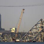 Biggest crane in the east heads to Baltimore to remove bridge debris