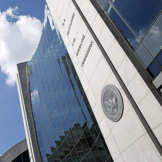 SEC headquarters building in Washington