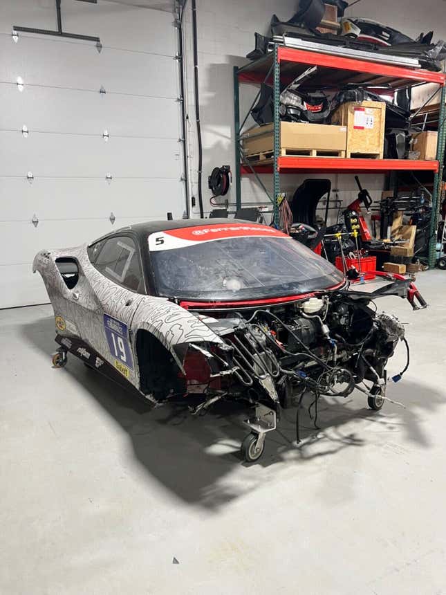 Image for article titled Everything That's Wrong With My New Ferrari Race Car Project