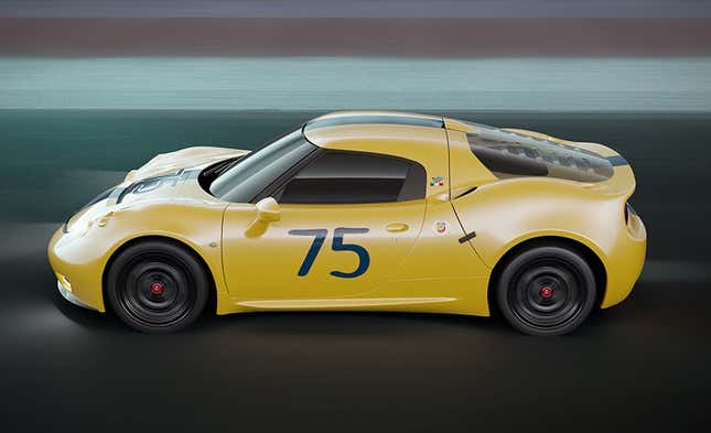 Abarth Classiche 1300 OT side view