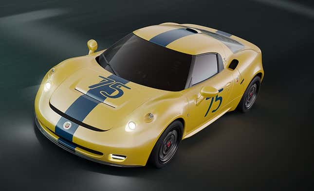 Abarth Classiche 1300 OT front 3/4 view