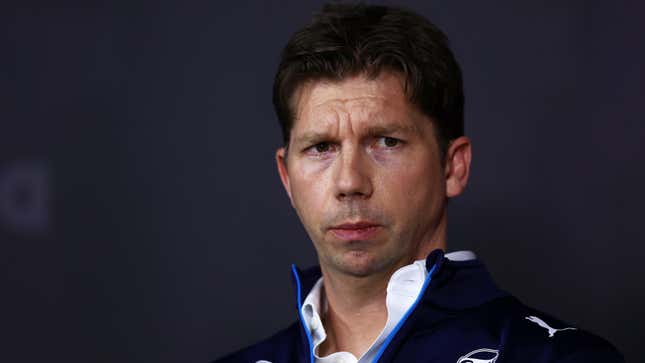 A photo of Williams team boss James Vowles