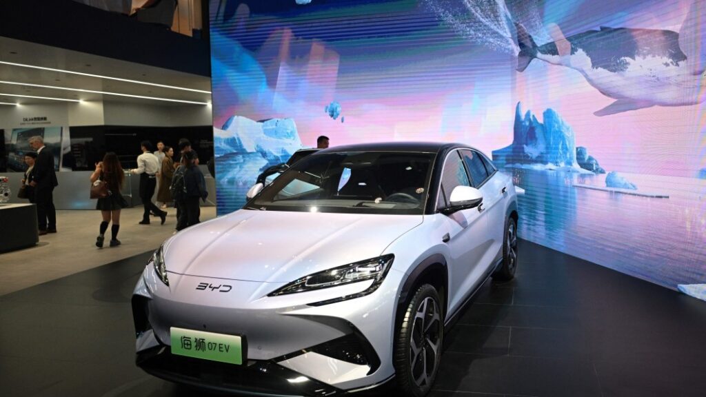 At least 123 Chinese EV automakers are facing off against Tesla